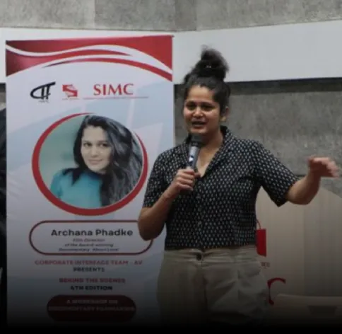 Workshop on Documentary Filmmaking with Archana Phadke at SIMC